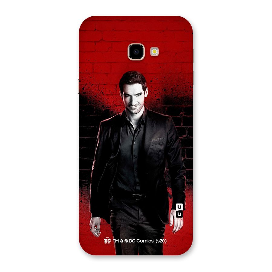 Lucifer Morningstar Wings Shadow Back Case for Galaxy J4 Plus