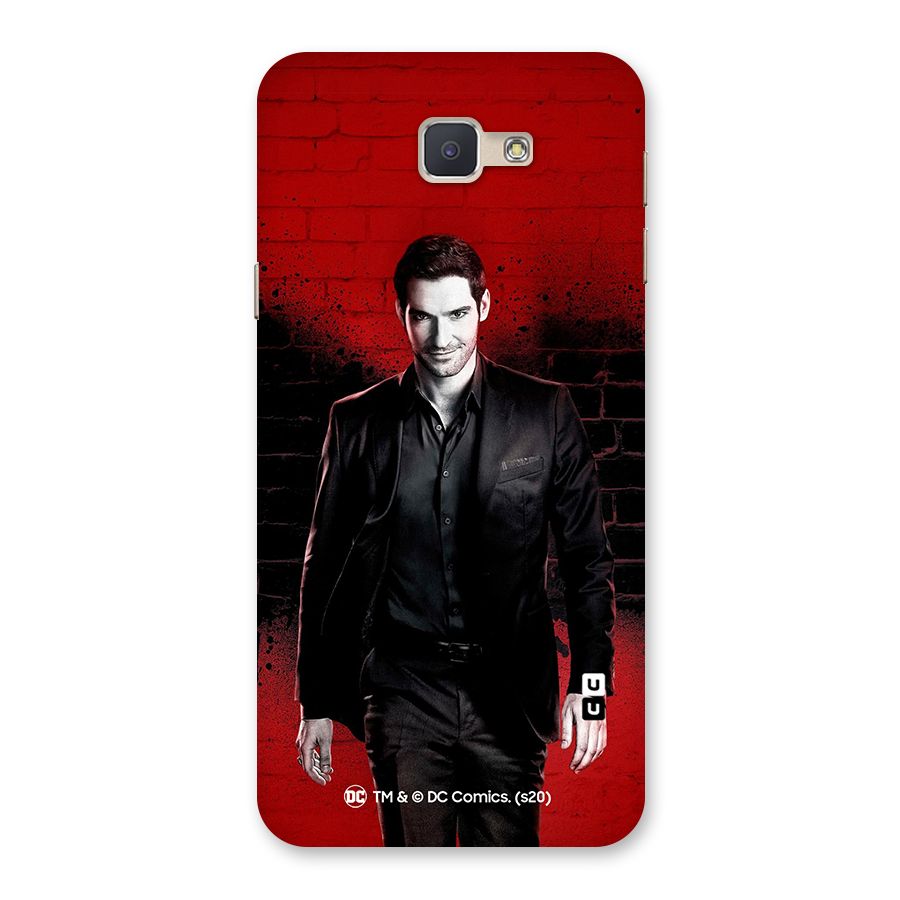 Lucifer Morningstar Wings Shadow Back Case for Galaxy J5 Prime