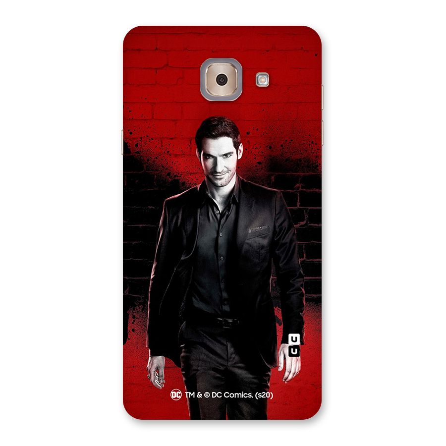 Lucifer Morningstar Wings Shadow Back Case for Galaxy J7 Max
