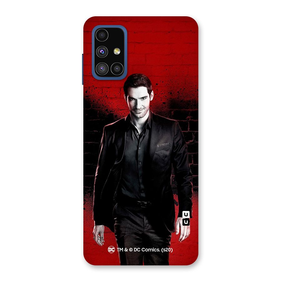 Lucifer Morningstar Wings Shadow Back Case for Galaxy M51