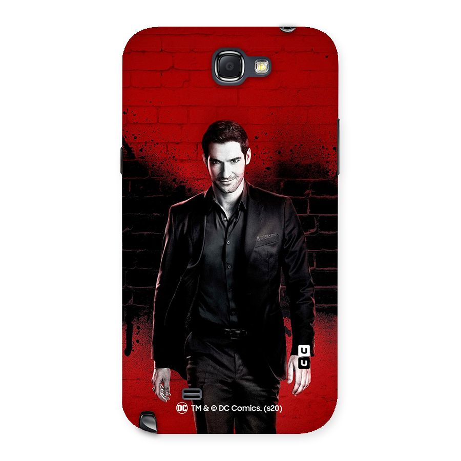 Lucifer Morningstar Wings Shadow Back Case for Galaxy Note 2