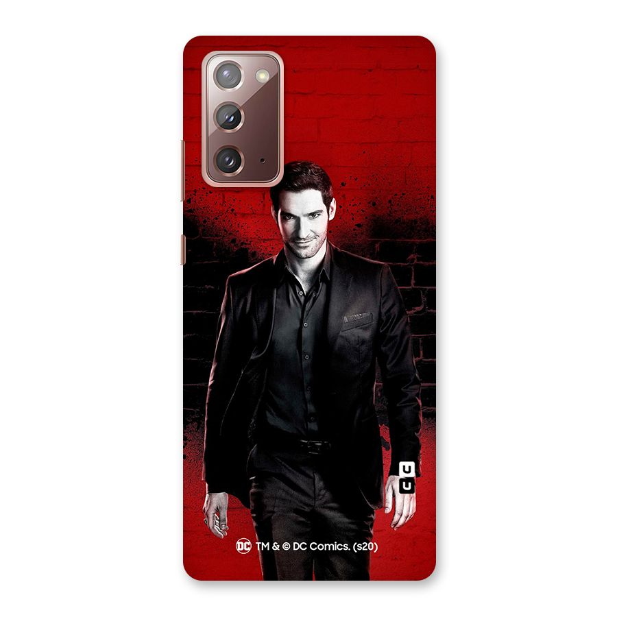 Lucifer Morningstar Wings Shadow Back Case for Galaxy Note 20