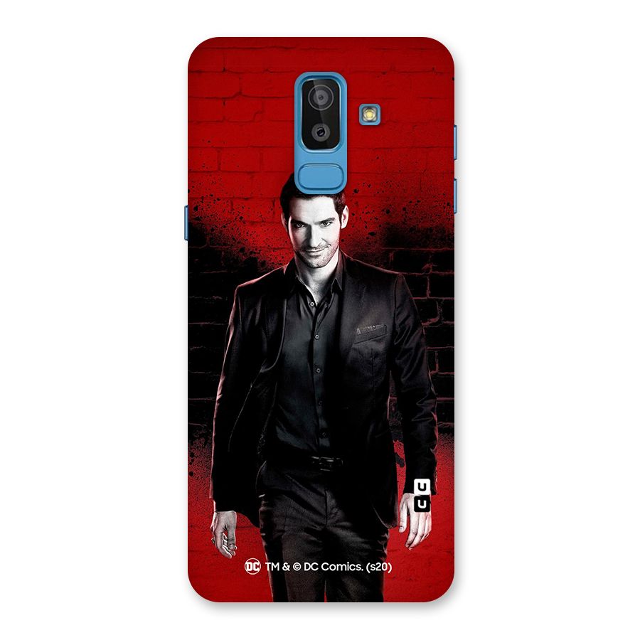 Lucifer Morningstar Wings Shadow Back Case for Galaxy On8 (2018)