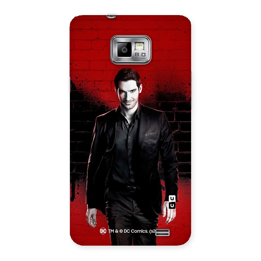 Lucifer Morningstar Wings Shadow Back Case for Galaxy S2