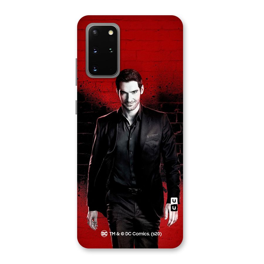 Lucifer Morningstar Wings Shadow Back Case for Galaxy S20 Plus