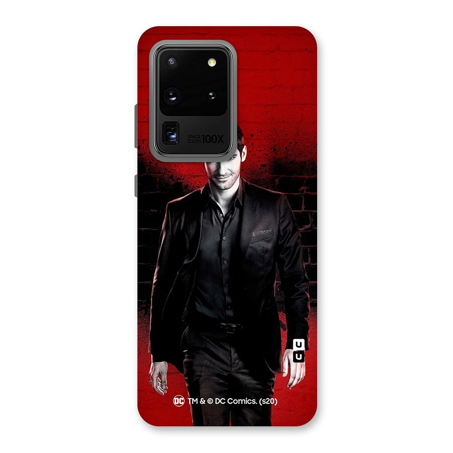 Lucifer Morningstar Wings Shadow Back Case for Galaxy S20 Ultra