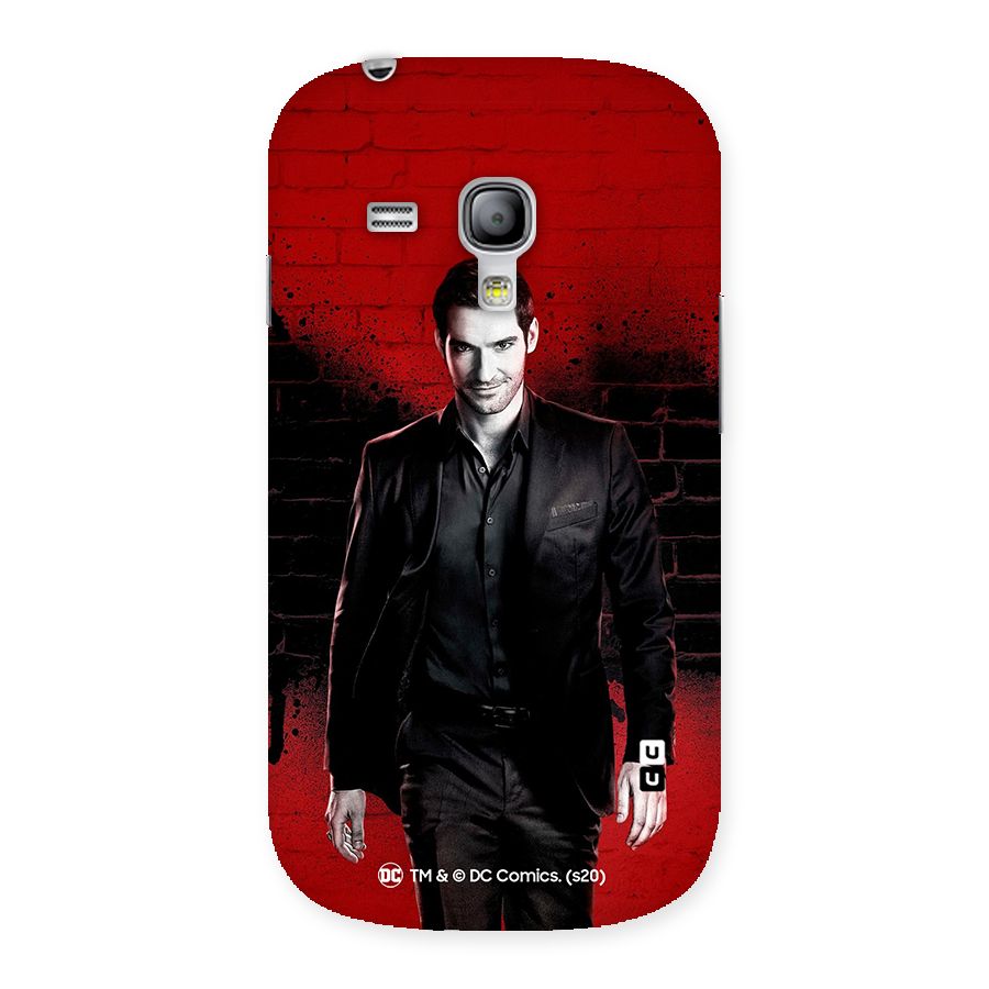 Lucifer Morningstar Wings Shadow Back Case for Galaxy S3 Mini