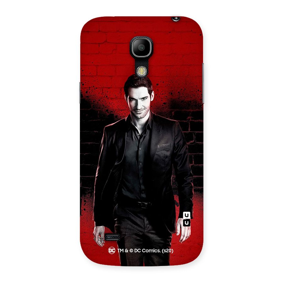 Lucifer Morningstar Wings Shadow Back Case for Galaxy S4 Mini