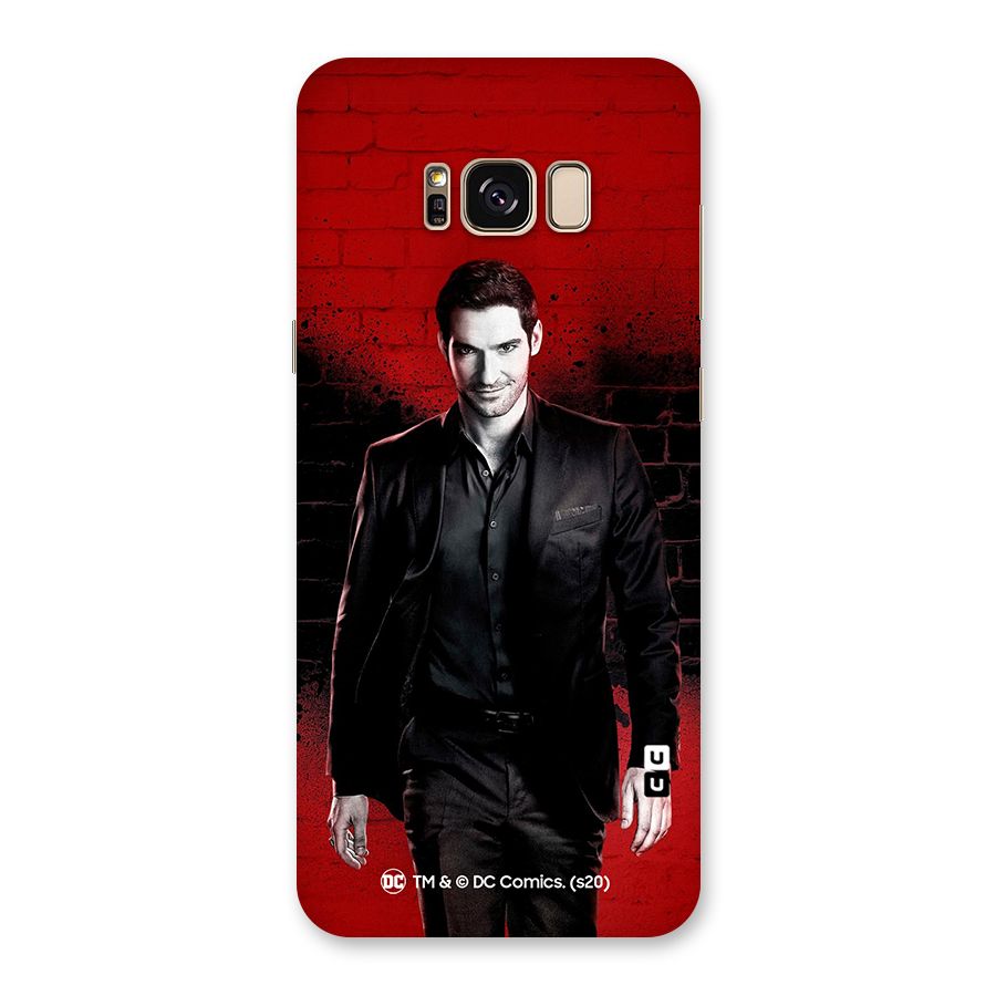 Lucifer Morningstar Wings Shadow Back Case for Galaxy S8 Plus