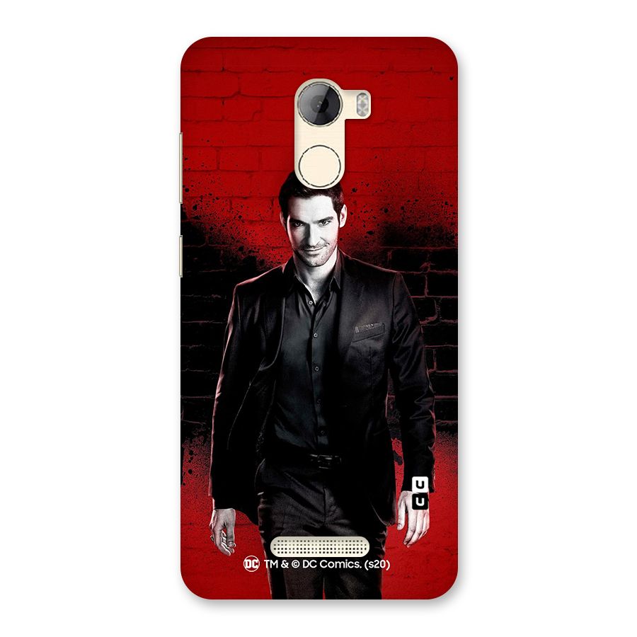 Lucifer Morningstar Wings Shadow Back Case for Gionee A1 LIte