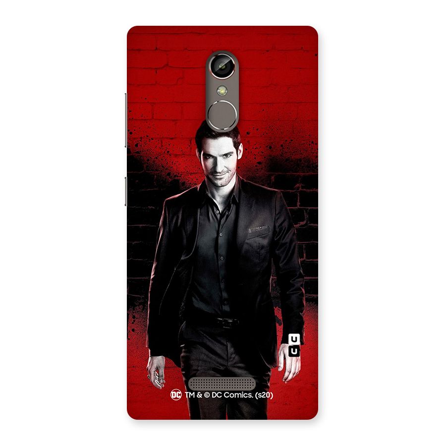 Lucifer Morningstar Wings Shadow Back Case for Gionee S6s
