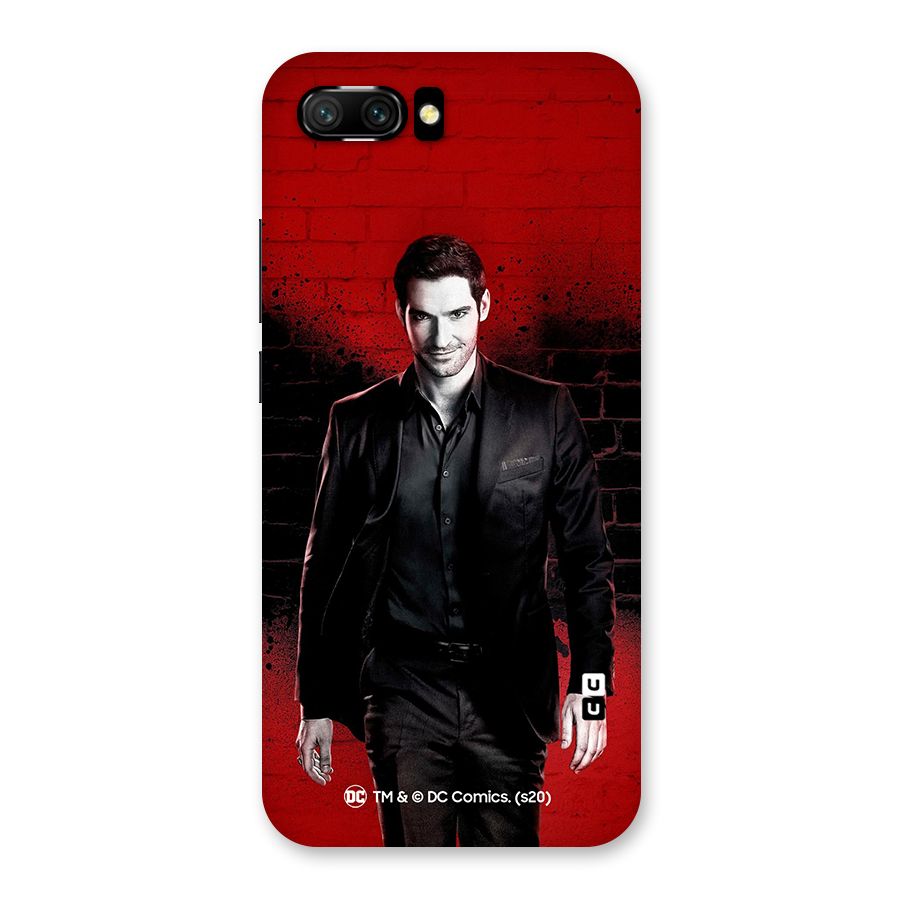 Lucifer Morningstar Wings Shadow Back Case for Honor 10