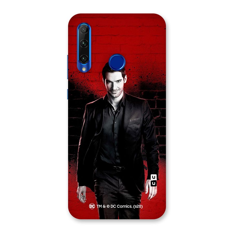 Lucifer Morningstar Wings Shadow Back Case for Honor 20i