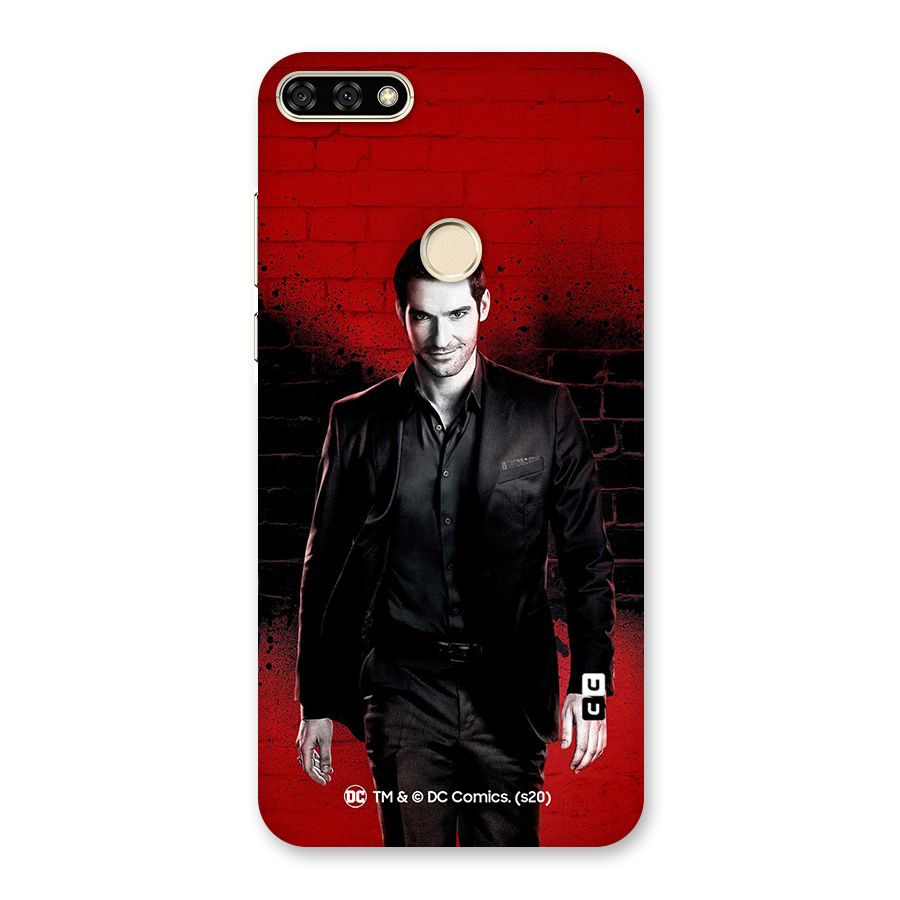 Lucifer Morningstar Wings Shadow Back Case for Honor 7A