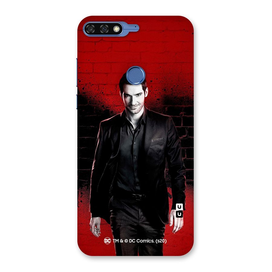 Lucifer Morningstar Wings Shadow Back Case for Honor 7C