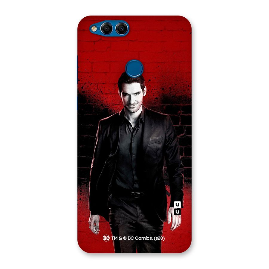 Lucifer Morningstar Wings Shadow Back Case for Honor 7X