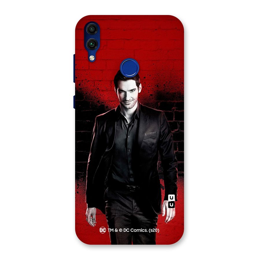Lucifer Morningstar Wings Shadow Back Case for Honor 8C