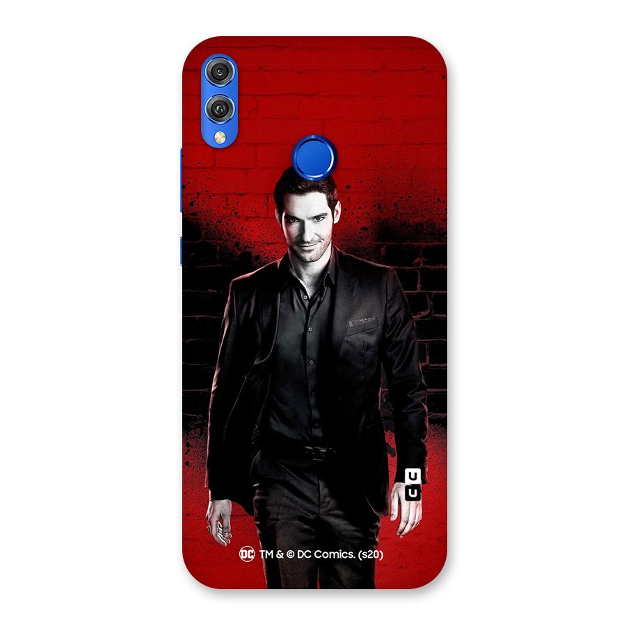 Lucifer Morningstar Wings Shadow Back Case for Honor 8X