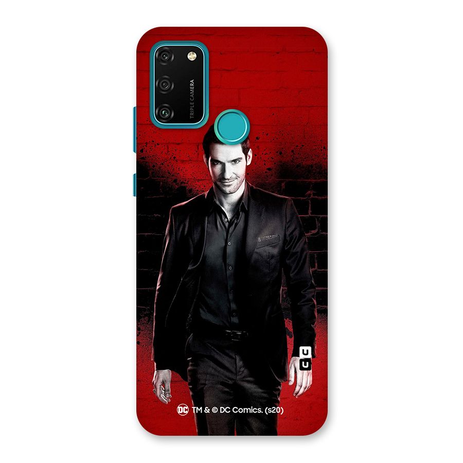 Lucifer Morningstar Wings Shadow Back Case for Honor 9A