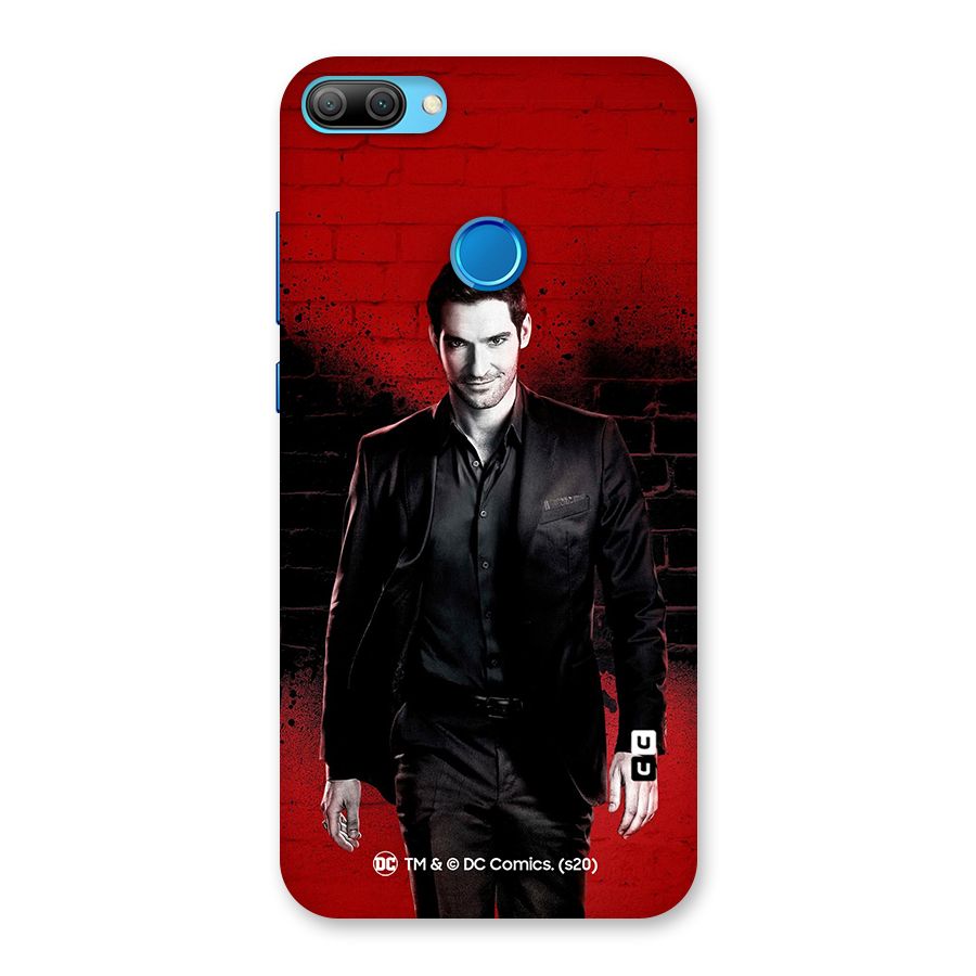 Lucifer Morningstar Wings Shadow Back Case for Honor 9N