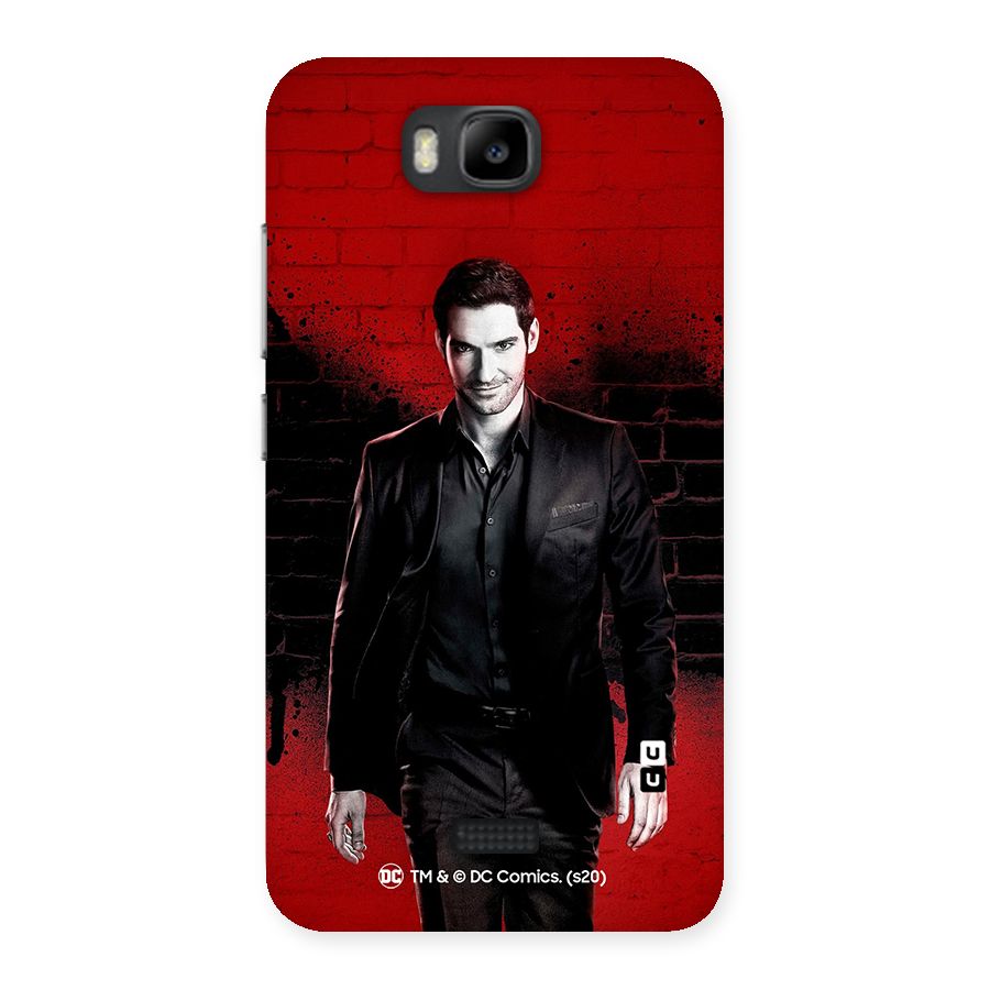 Lucifer Morningstar Wings Shadow Back Case for Honor Bee