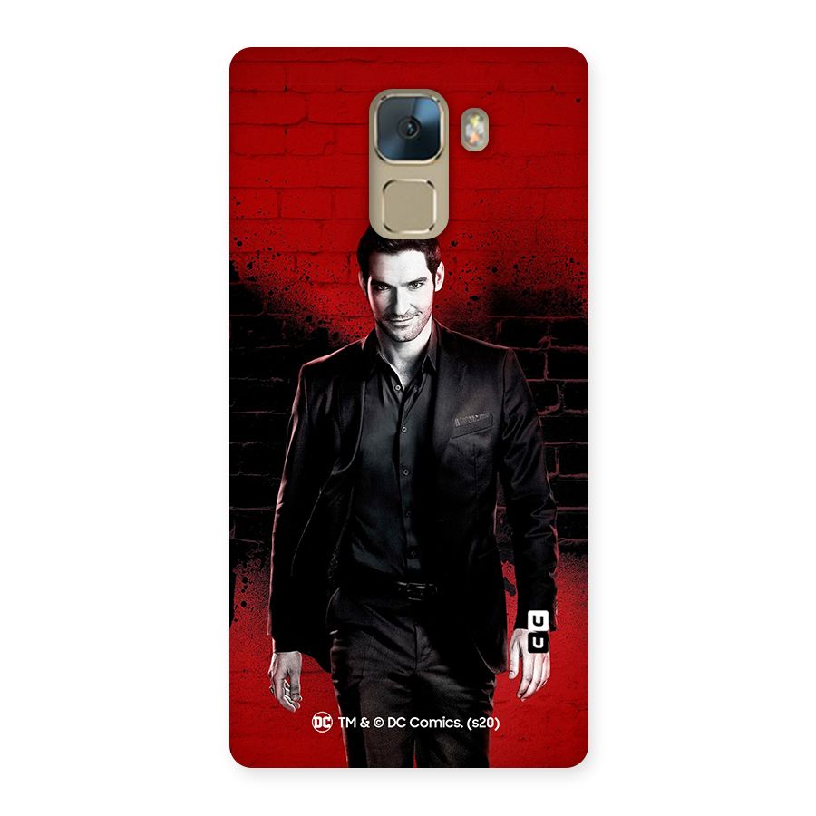 Lucifer Morningstar Wings Shadow Back Case for Huawei Honor 7