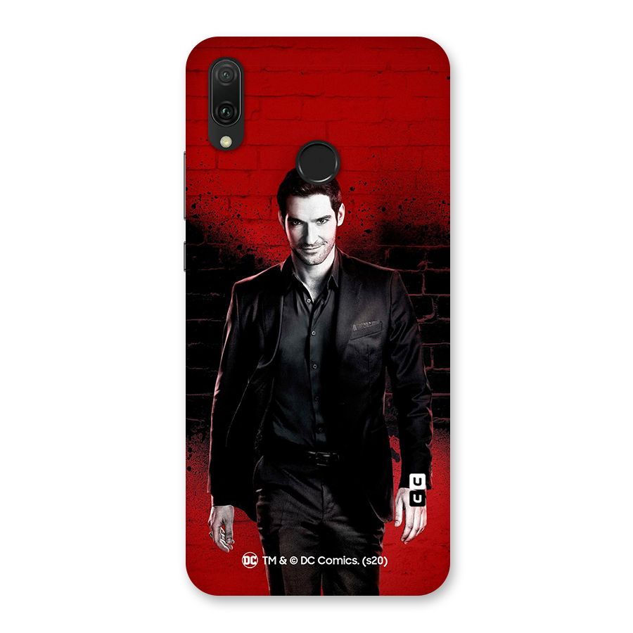 Lucifer Morningstar Wings Shadow Back Case for Huawei Y9 (2019)