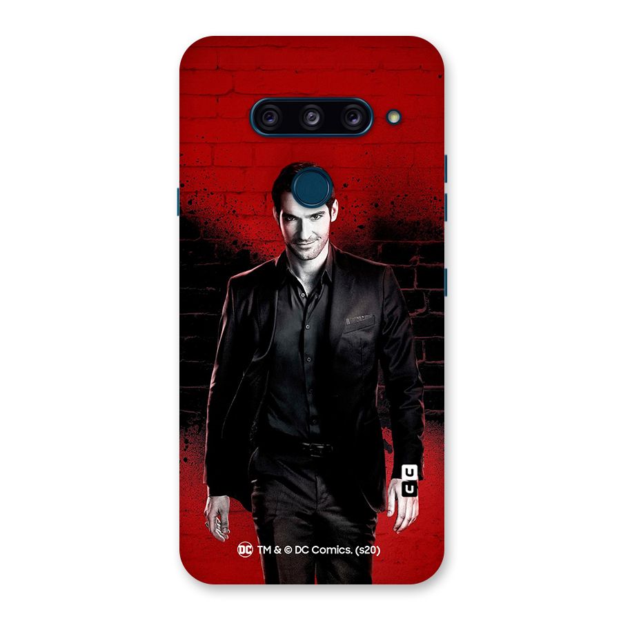 Lucifer Morningstar Wings Shadow Back Case for LG  V40 ThinQ