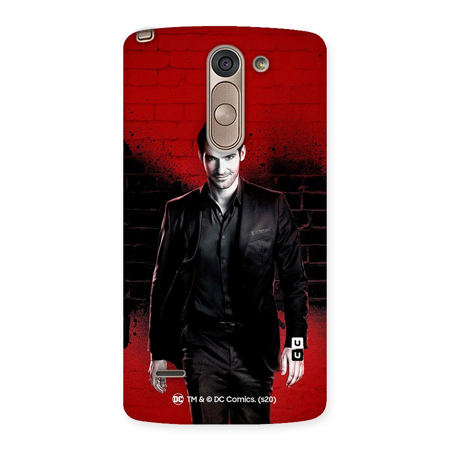 Lucifer Morningstar Wings Shadow Back Case for LG G3 Stylus
