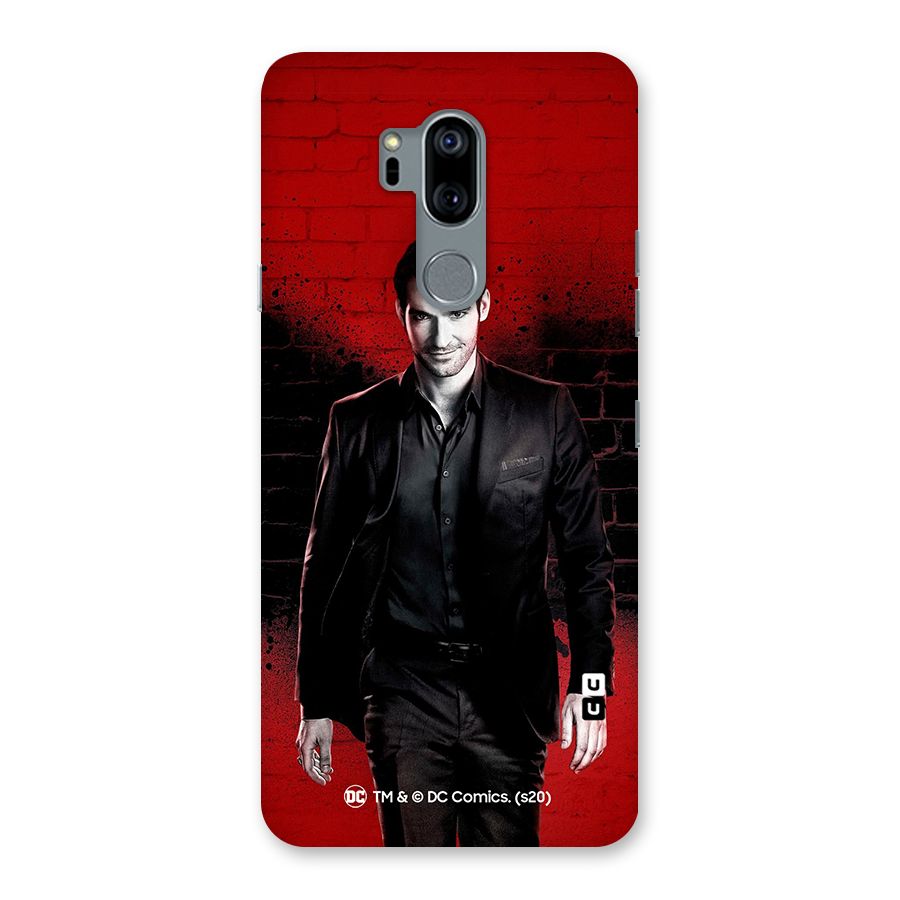 Lucifer Morningstar Wings Shadow Back Case for LG G7