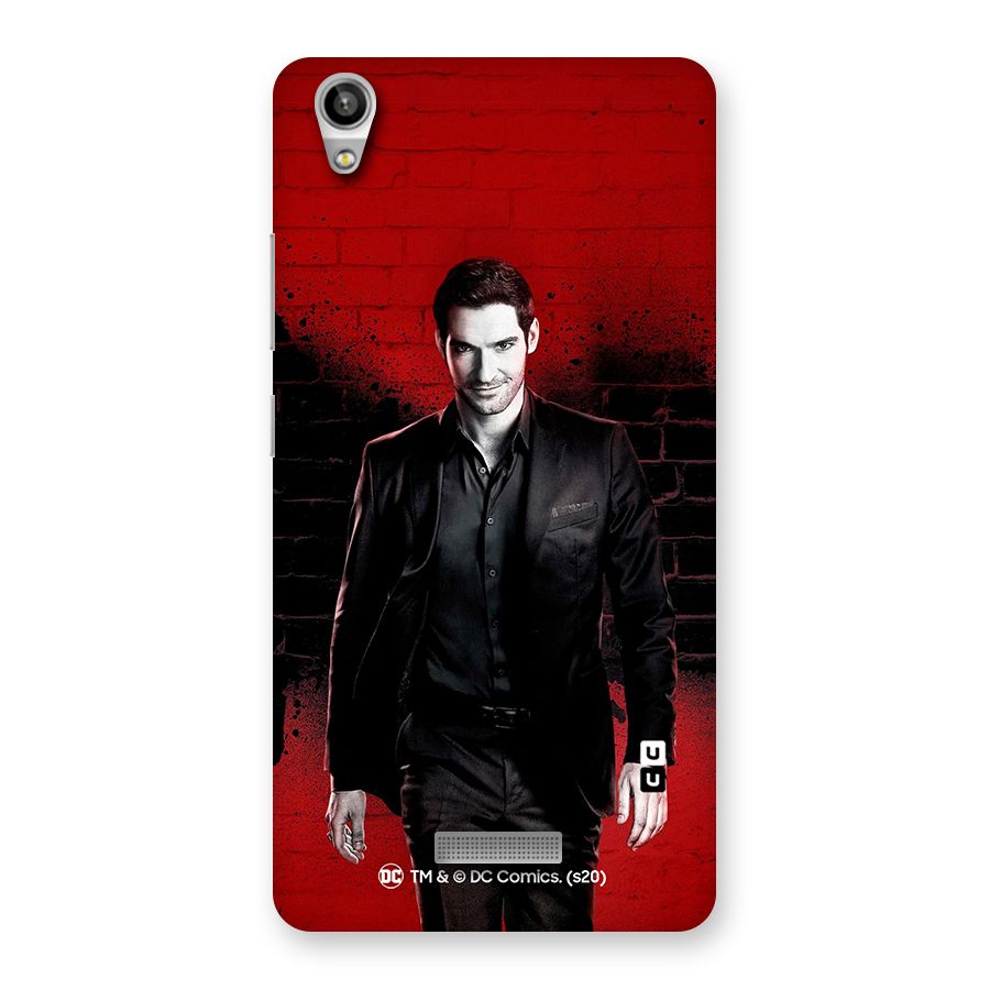Lucifer Morningstar Wings Shadow Back Case for Lava-Pixel-V1