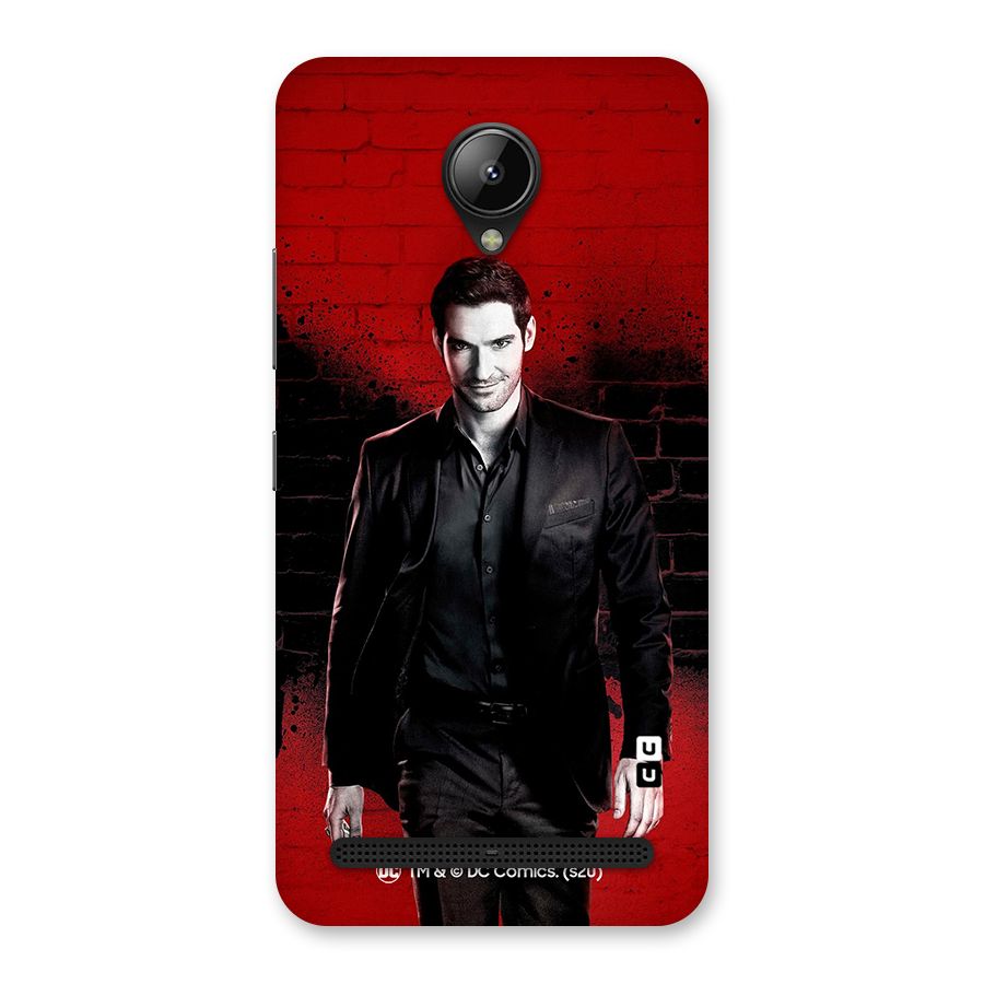 Lucifer Morningstar Wings Shadow Back Case for Lenovo C2