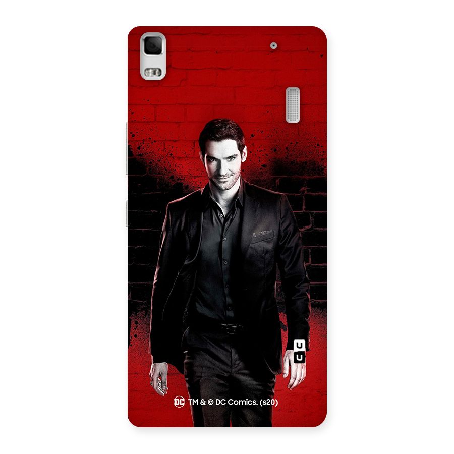 Lucifer Morningstar Wings Shadow Back Case for Lenovo K3 Note