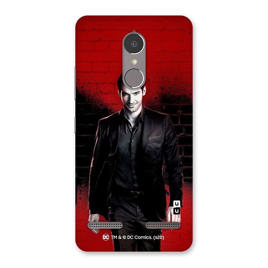 Lucifer Morningstar Wings Shadow Back Case for Lenovo K6