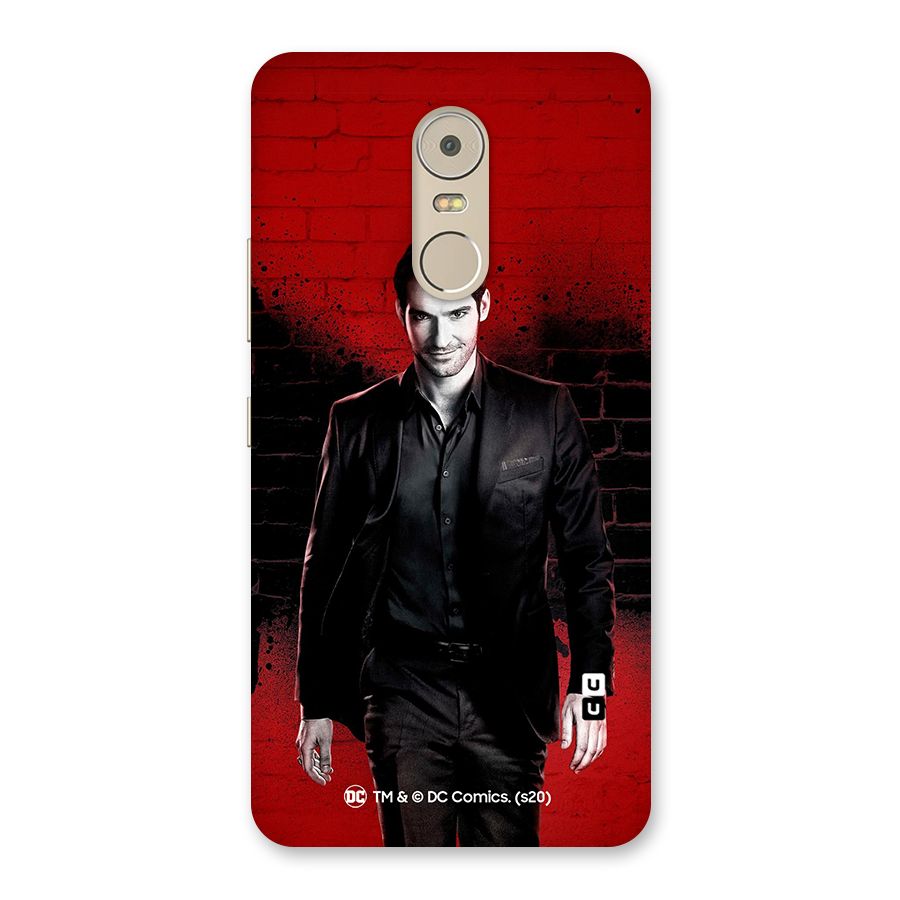 Lucifer Morningstar Wings Shadow Back Case for Lenovo K6 Note
