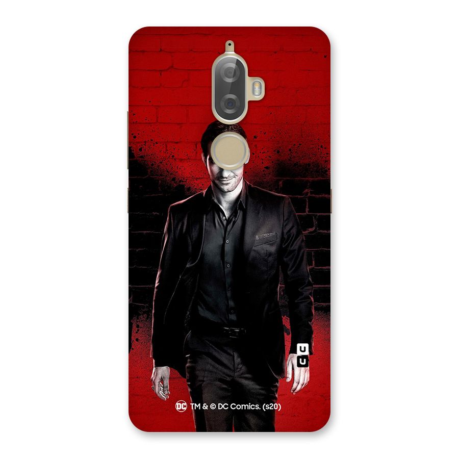Lucifer Morningstar Wings Shadow Back Case for Lenovo K8 Plus