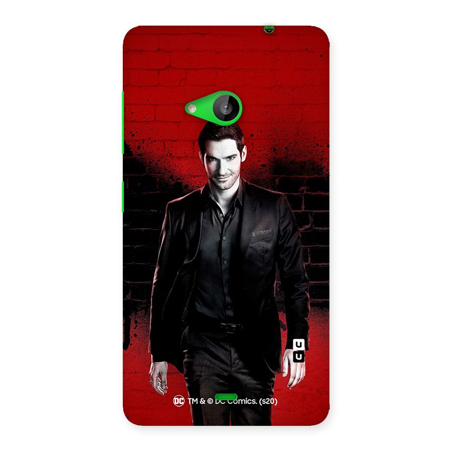 Lucifer Morningstar Wings Shadow Back Case for Lumia 535