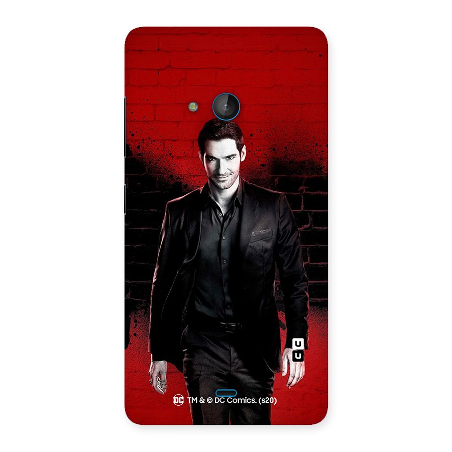 Lucifer Morningstar Wings Shadow Back Case for Lumia 540