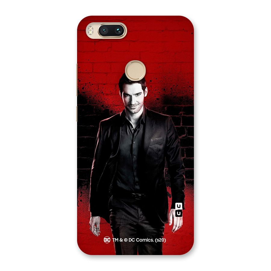 Lucifer Morningstar Wings Shadow Back Case for Mi A1