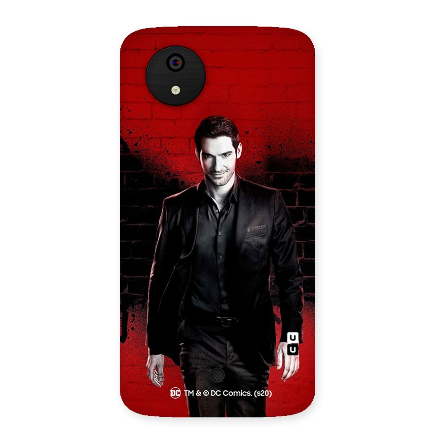 Lucifer Morningstar Wings Shadow Back Case for Micromax Canvas A1