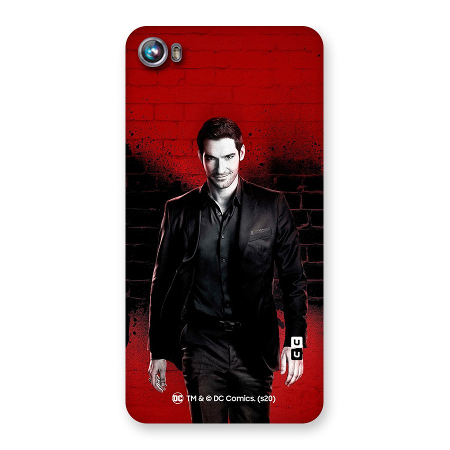 Lucifer Morningstar Wings Shadow Back Case for Micromax Canvas Fire 4 A107