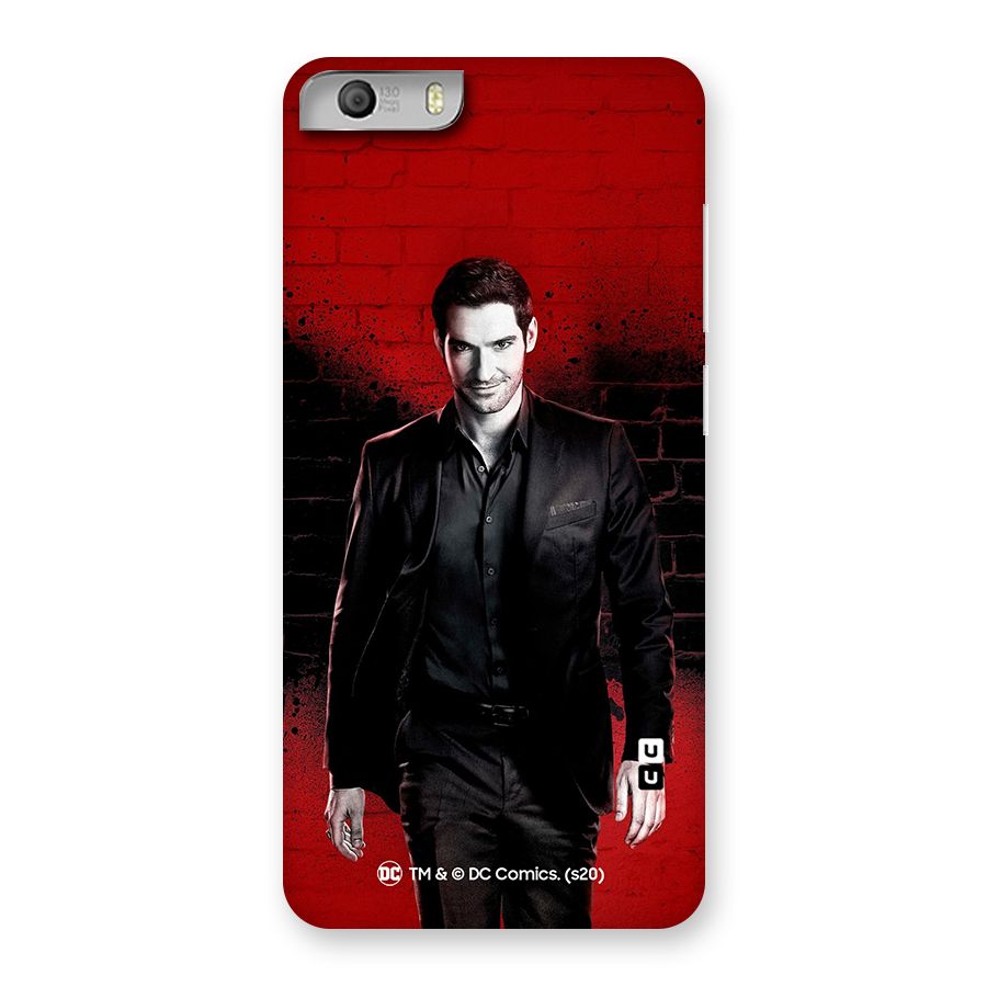 Lucifer Morningstar Wings Shadow Back Case for Micromax Canvas Knight 2
