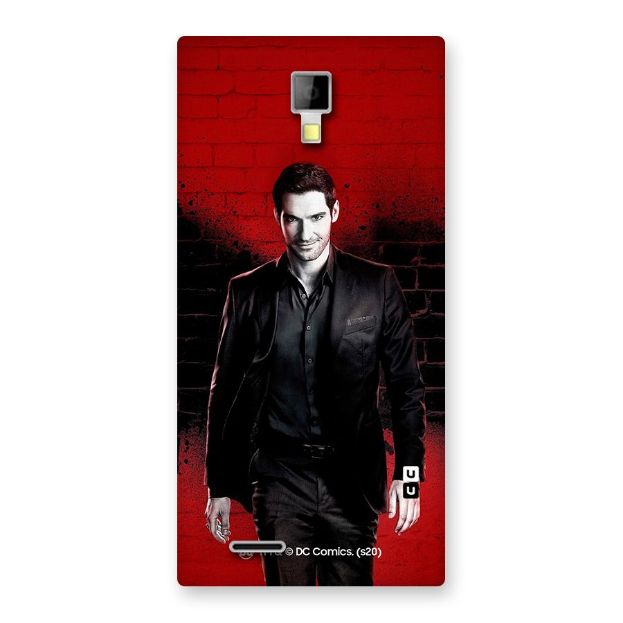 Lucifer Morningstar Wings Shadow Back Case for Micromax Canvas Xpress A99