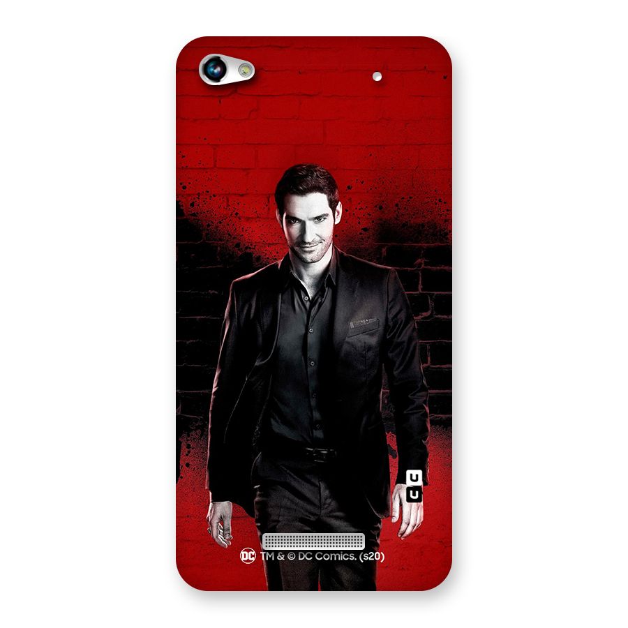 Lucifer Morningstar Wings Shadow Back Case for Micromax Hue 2