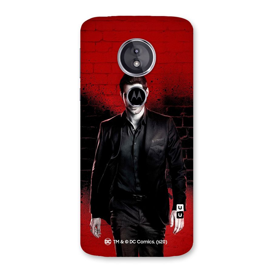 Lucifer Morningstar Wings Shadow Back Case for Moto E5
