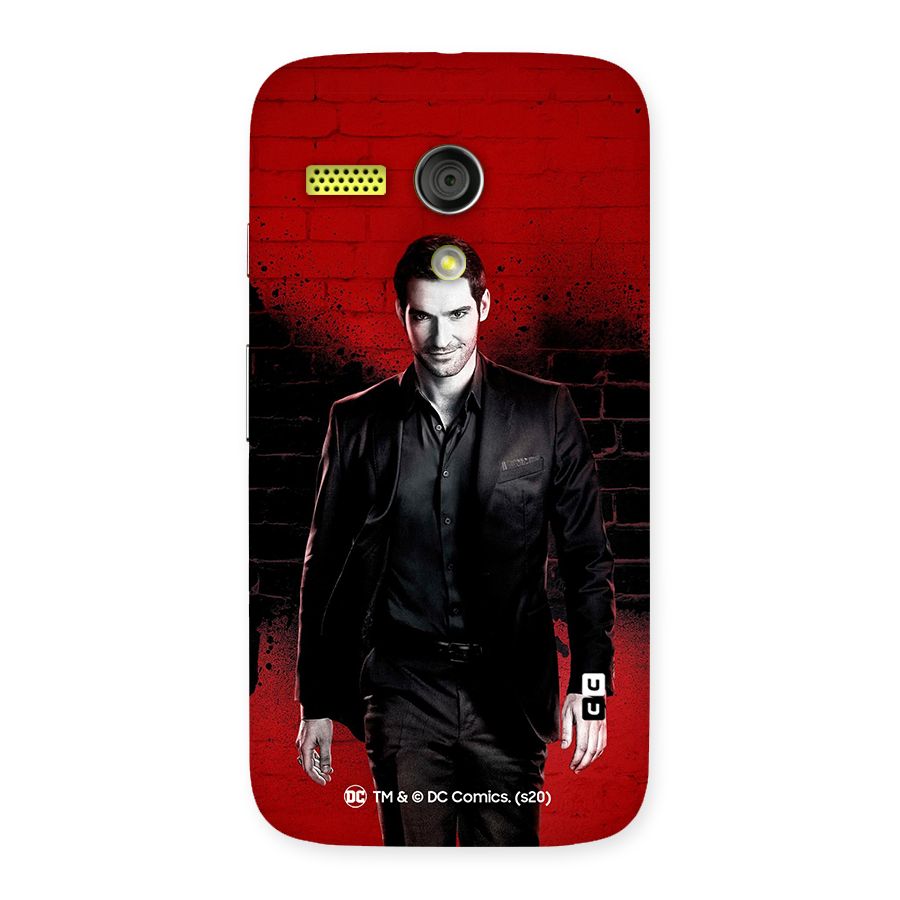 Lucifer Morningstar Wings Shadow Back Case for Moto G