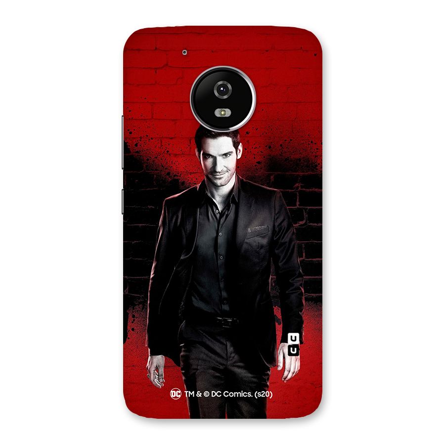 Lucifer Morningstar Wings Shadow Back Case for Moto G5