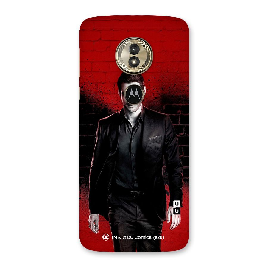Lucifer Morningstar Wings Shadow Back Case for Moto G6 Play