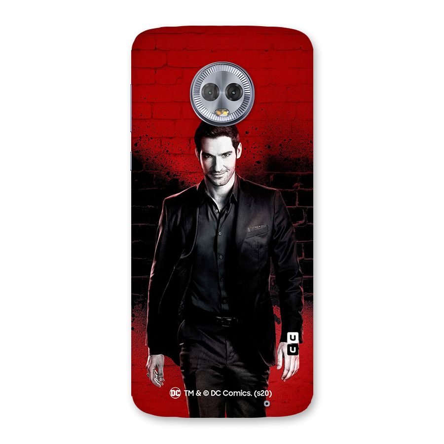 Lucifer Morningstar Wings Shadow Back Case for Moto G6 Plus