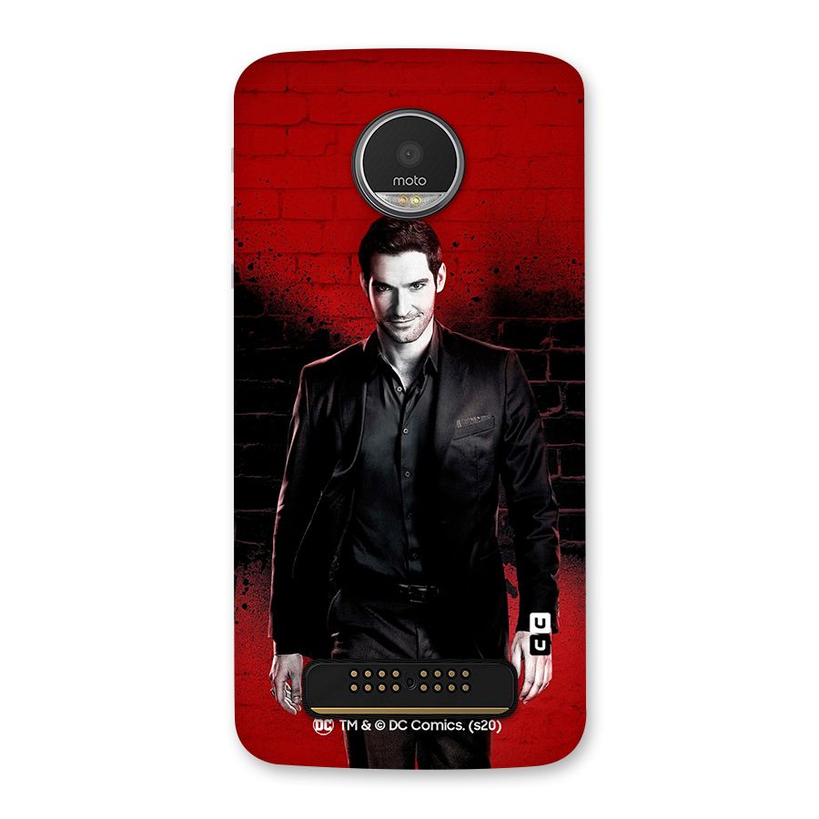 Lucifer Morningstar Wings Shadow Back Case for Moto Z Play